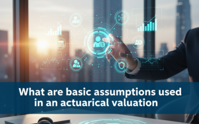 What are basic assumptions used in an actuarial valuation
